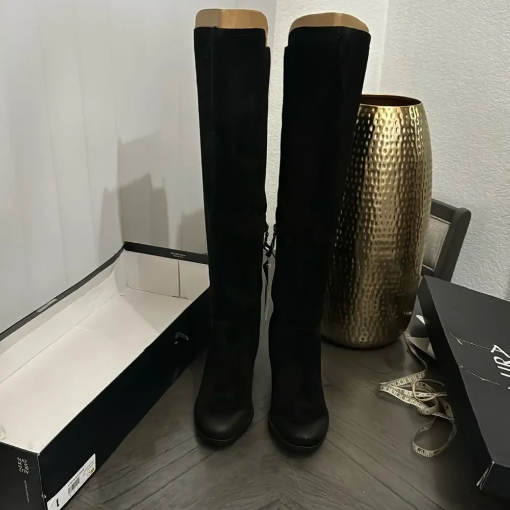 NATURALIZER Kyrie Water-Resistant Over-the-Knee Boots (WIDE)